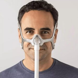 Máscara Nasal Wisp Silicone Com Almofadas Philips para Cpap e Bipap