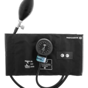 Aparelho De Pressão Esfigmomanômetro Adulto Metal Preto Bic