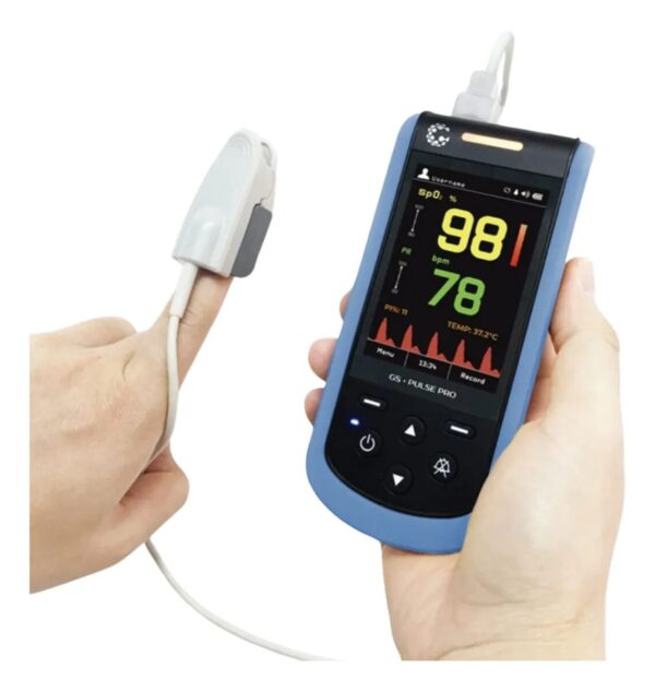 Oxímetro De Pulso Portátil Adulto Gs-pulse Pro Gaslive