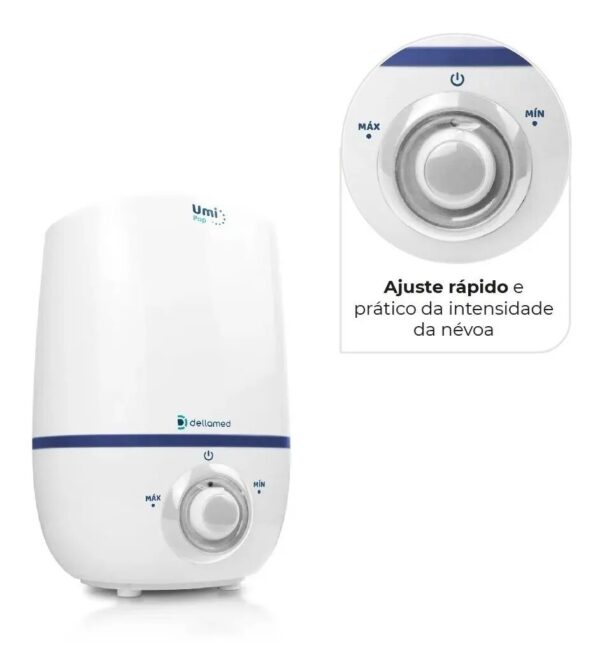 Umidificador de Ar Ultrassônico 2,3 Litros Umi Pop Dellamed - Imagem 3