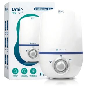 Umidificador de Ar Ultrassônico 2,3 Litros Umi Pop Dellamed