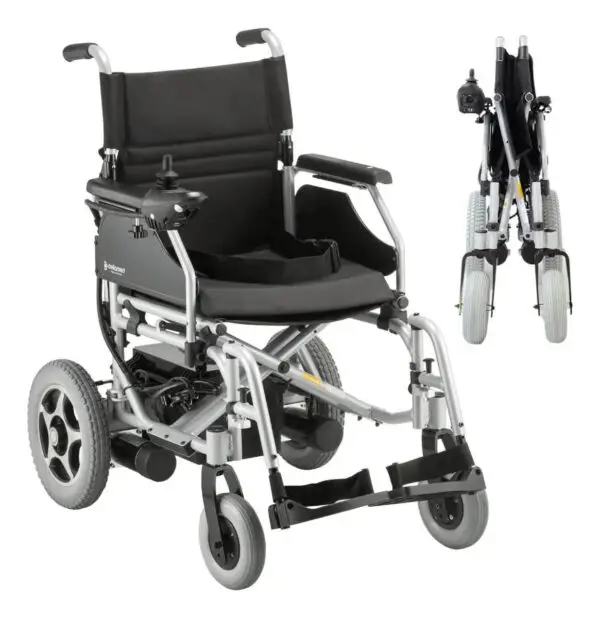 Cadeira De Rodas Motorizada Dobrável 120 Kg D900 Dellamed
