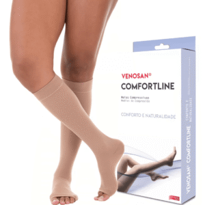 Meia De Compressão 3/4 Comfortline 20-30 Mmhg Venosan